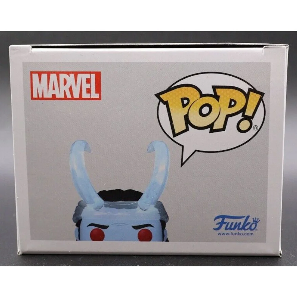 Funko Pop Marvel What If...? Frost Giant Loki #972 Vinyl Figure W/Soft Protector - Picture 5 of 6